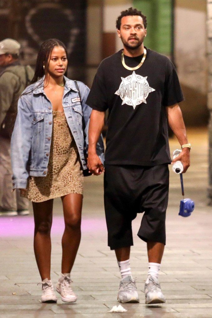 Jesse Williams and Taylour Paige in Italy