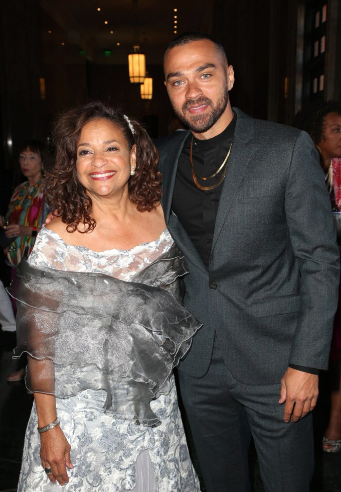 Jesse Williams and Debbie Allen at the ‘Turn Me Loose’ play