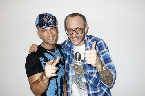 Me and Mike “The Situation” from The Jersey Shore…on my shoot for Interview Magazine