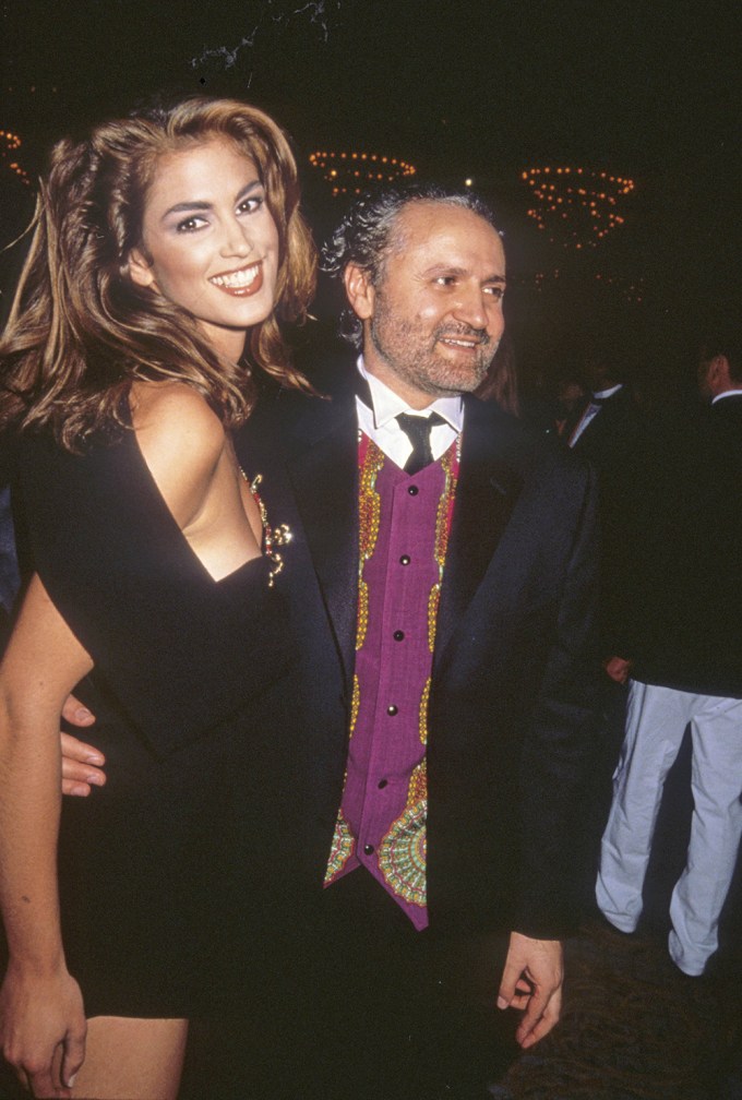 Gianni Versace Hangs with GIanni Versace