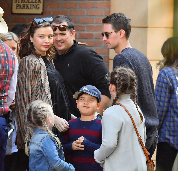Miranda Kerr, Evan Spiegel And Her Son, Flynn