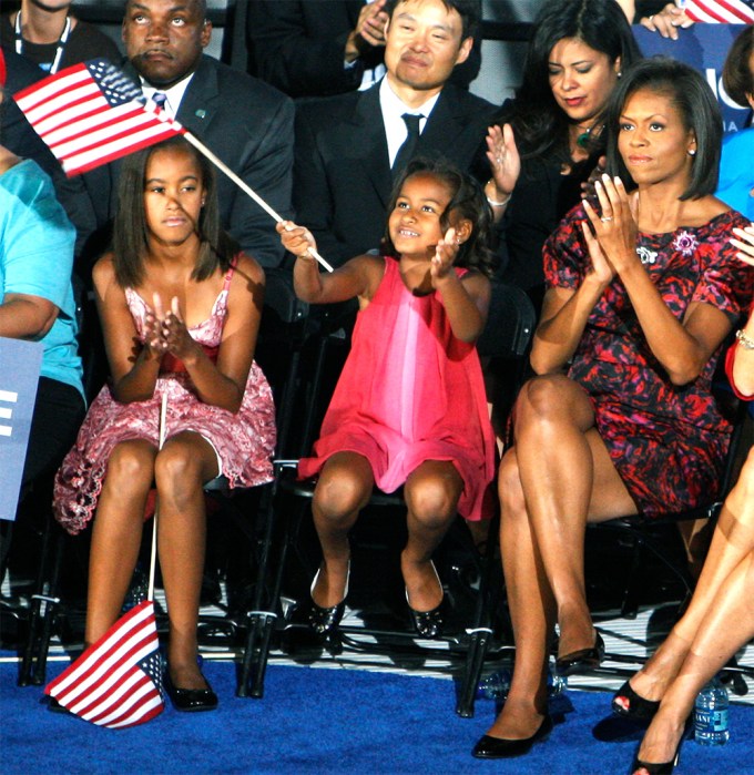 The Obama Girls At The 2008 Democratic National Convention