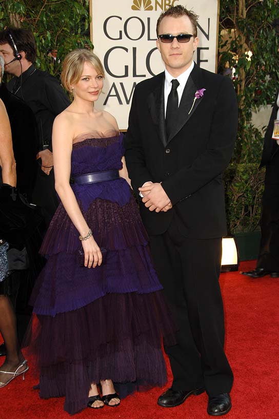 Michelle Williams at the 2006 Golden Globes