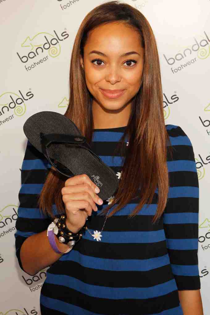 Actress Amber Stevens attends Kari FeinsteinÃ­s Academy Awards Style Lounge at Montage Beverly Hills on February 24, 2011 in Beverly Hills, California.