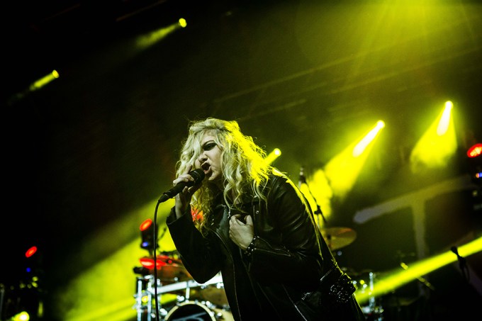 Taylor Momsen of The Pretty Reckless in concert at Alcatraz