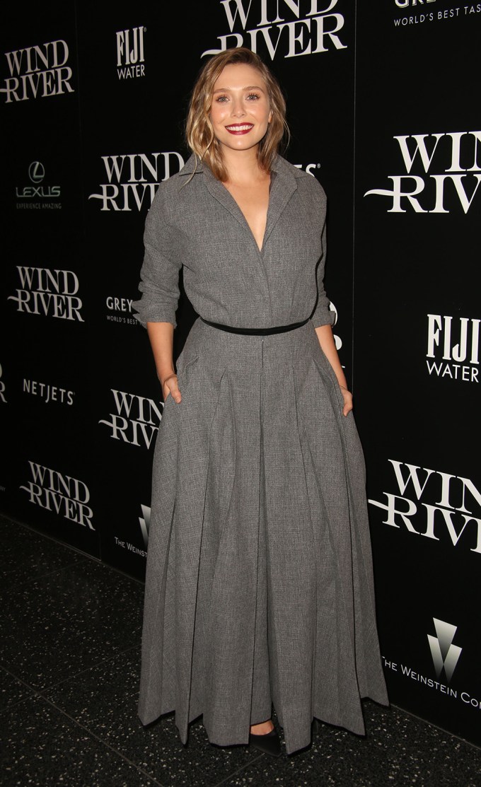 Elizabeth Olsen At A Screening Of ‘Wind River’