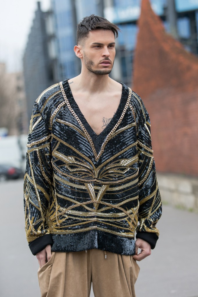 Street Style, Fall Winter 2020, Paris Fashion Week, France – 28 Feb 2020