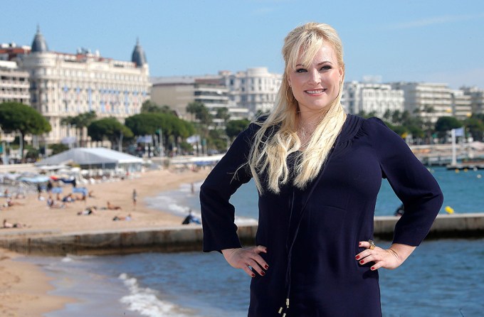 Meghan McCain Poses By The Water
