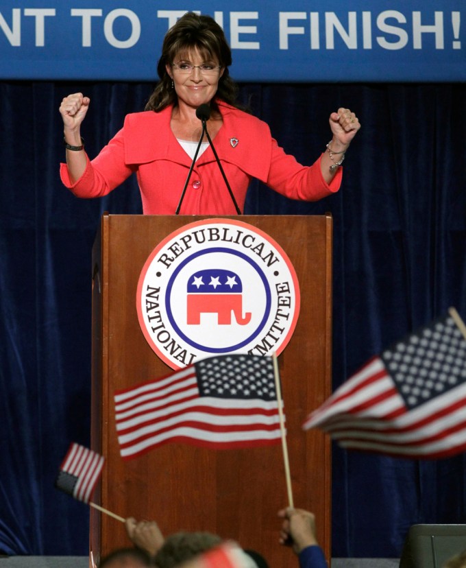 Sarah Palin Cheers for the GOP