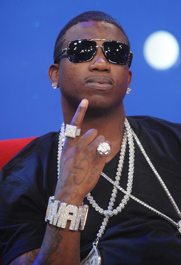 Gucci Mane’s Decked Out In Diamonds
