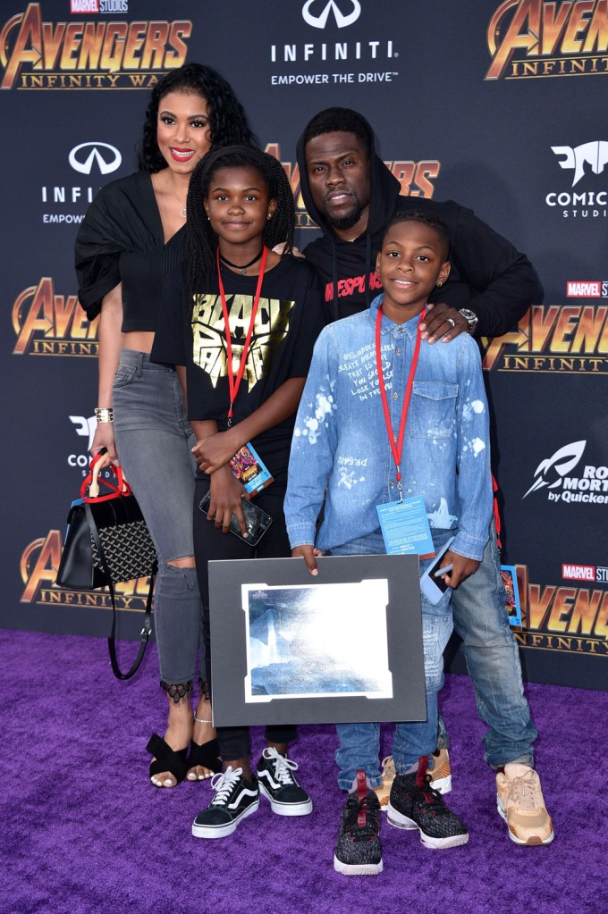 Kevin Hart at the ‘Avengers: Infinity War’ film premiere