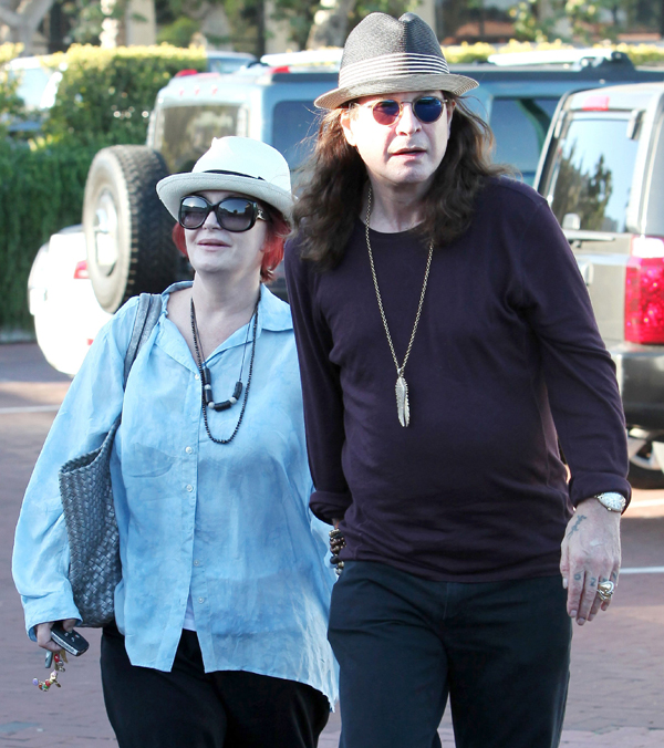 Sharon & Ozzy Osbourne Keep It Casual