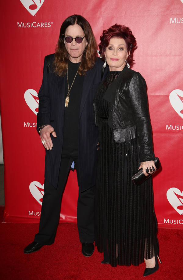 Sharon & Ozzy Osbourne Always Look Good In Black