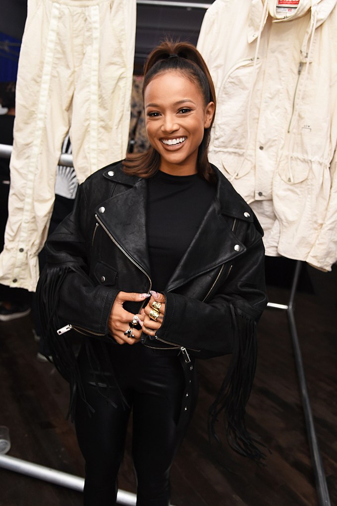 Karrueche Tran at Diesel’s Red Tag x A-Cold-Wall Dinner