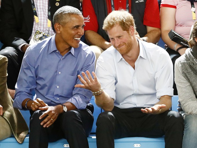 Prince Harry & Barack Obama at the Invictus Games 2017