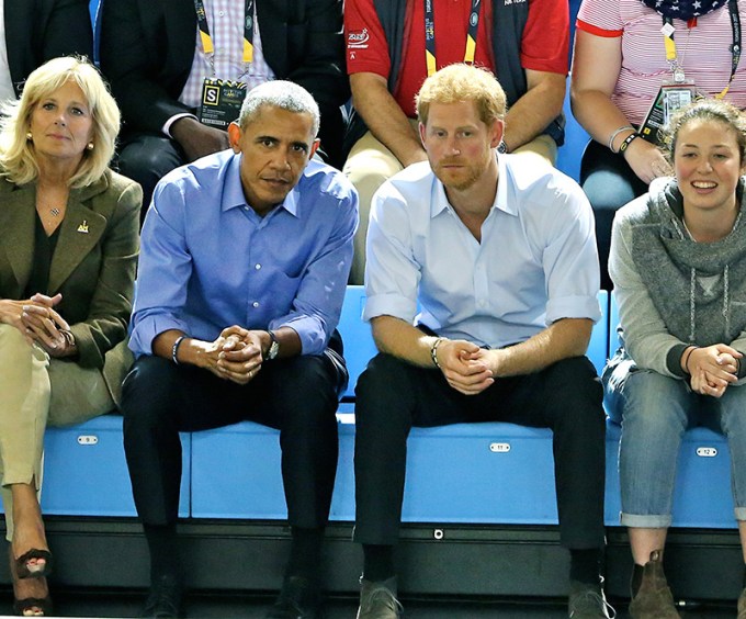 Prince Harry & Barack Obama at the Invictus Games 2017