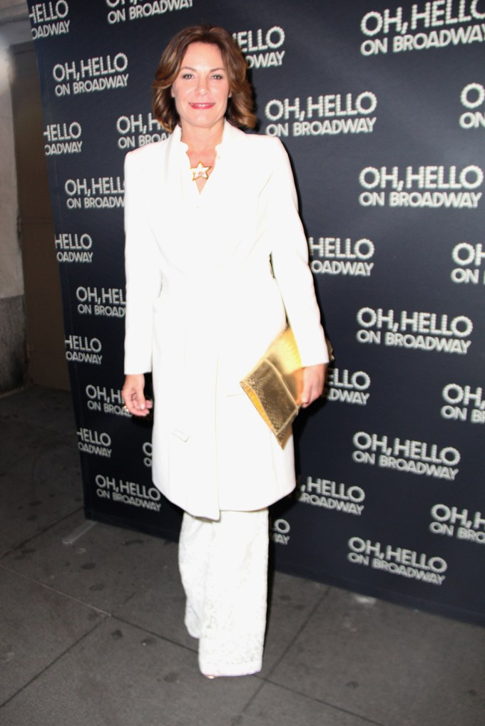 Luann de Lesseps attends the ‘Oh, Hello on Broadway’ premiere