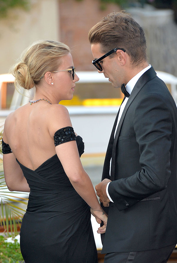 Scarlett Johansson & Romain Dauriac