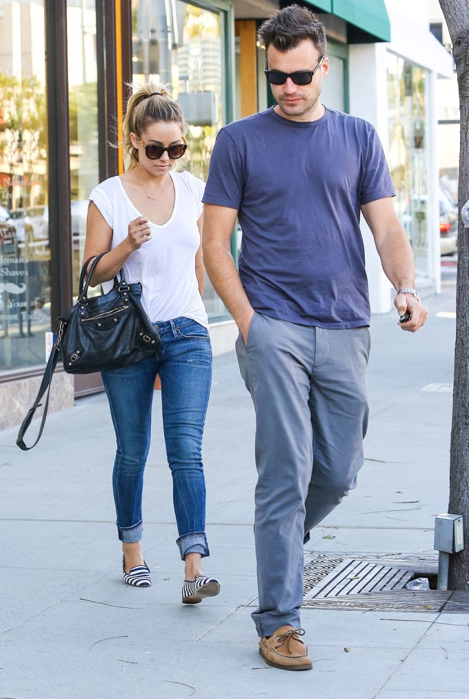 Lauren Conrad & William Tell Out And About