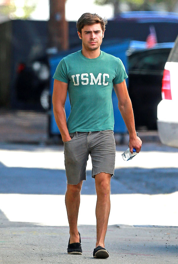 Zac Efron during an outing