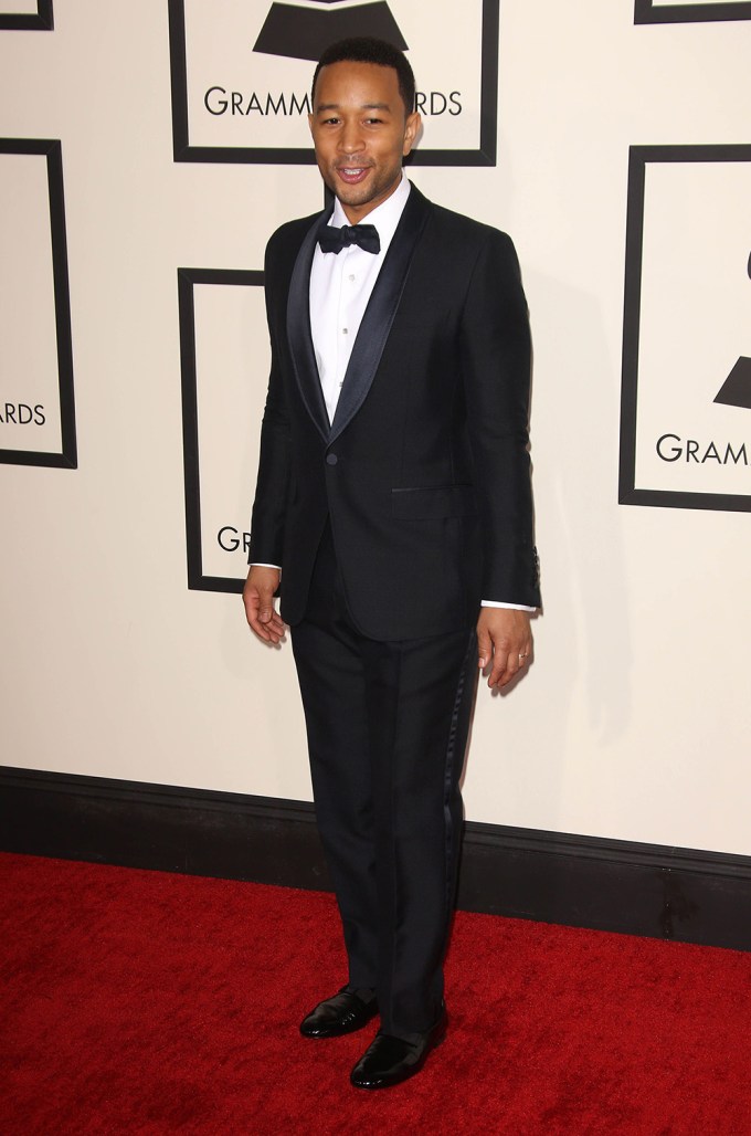 56th Annual Grammy Awards, Arrivals, Los Angeles, America – 26 Jan 2014