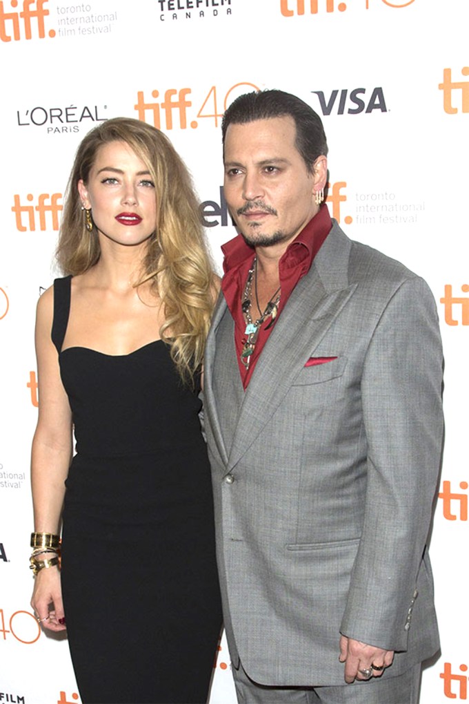 Amber Heard & Johnny Depp At Toronto International Film Festival
