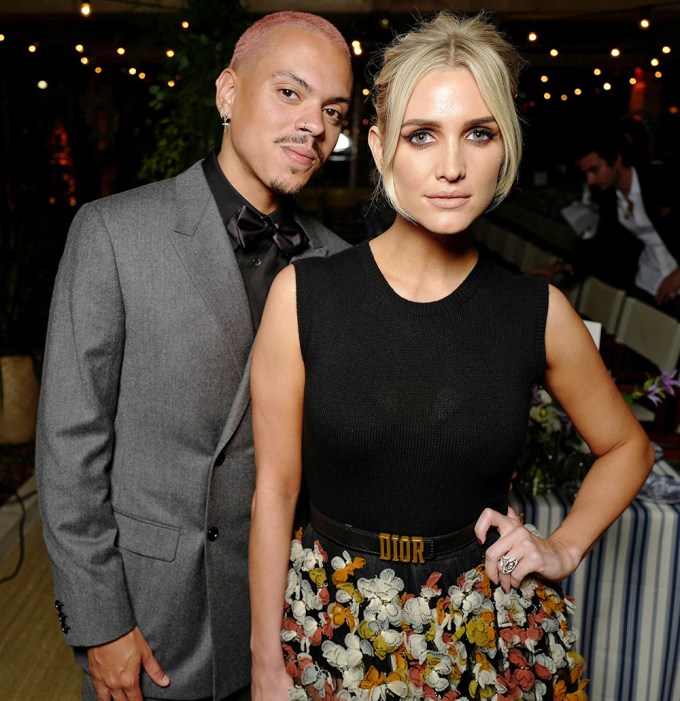 Evan Ross and Ashlee Simpson At Cannes Film Festival