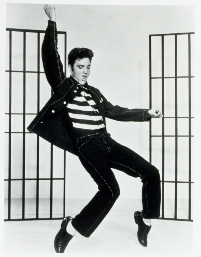 Elvis Presley Swings Those Hips In ‘Jailhouse Rock’