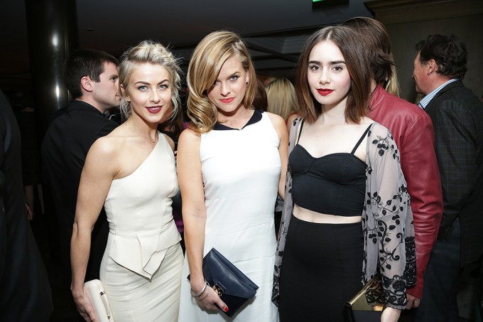 Julianne Hough, Alice Eve, Lily Collins