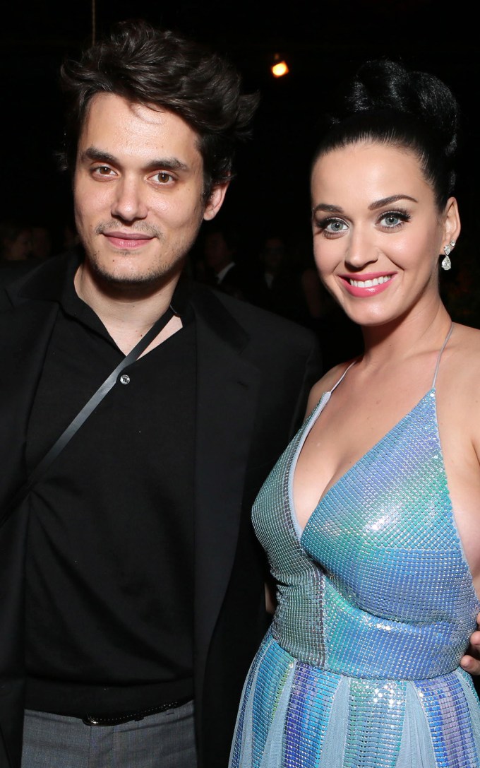 John Mayer and Katy Perry at Universal Music Group’s 2014 Post-Grammy Party