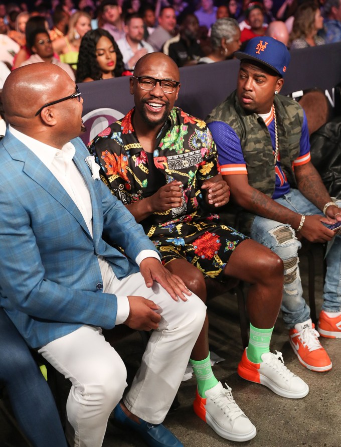 Floyd Mayweather At Boxing Event