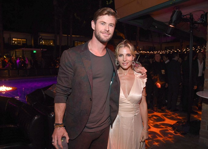 Chris Hemsworth & Elsa Pataky At The ‘Once Upon A Time In Hollywood’ Premiere Party