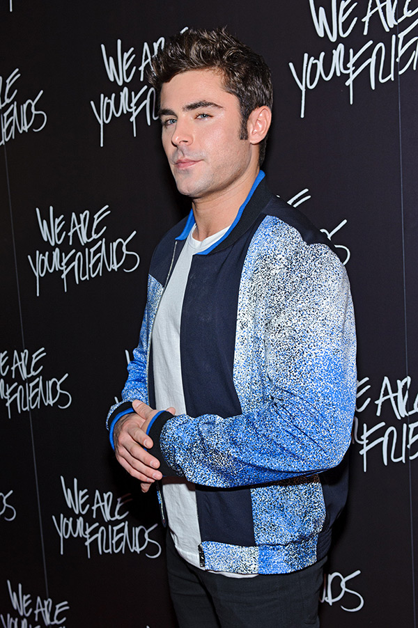 Zac Efron at the Chicago premiere of ‘We Are Your Friends’