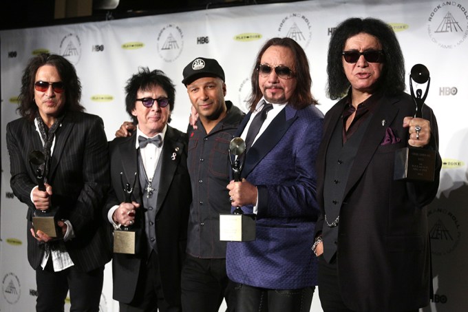 Rock and Roll Hall of Fame Induction Ceremony, New York, America – 10 Apr 2014