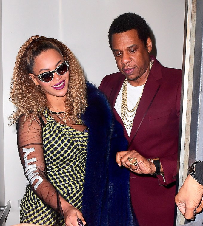 Beyonce and JAY-Z in NYC