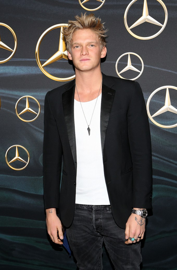 Cody Simpson at the Mercedes-Benz Annual Viewing Party