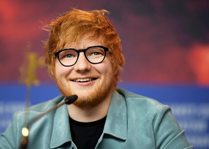 Ed Sheeran attends the Berlin Film Festival
