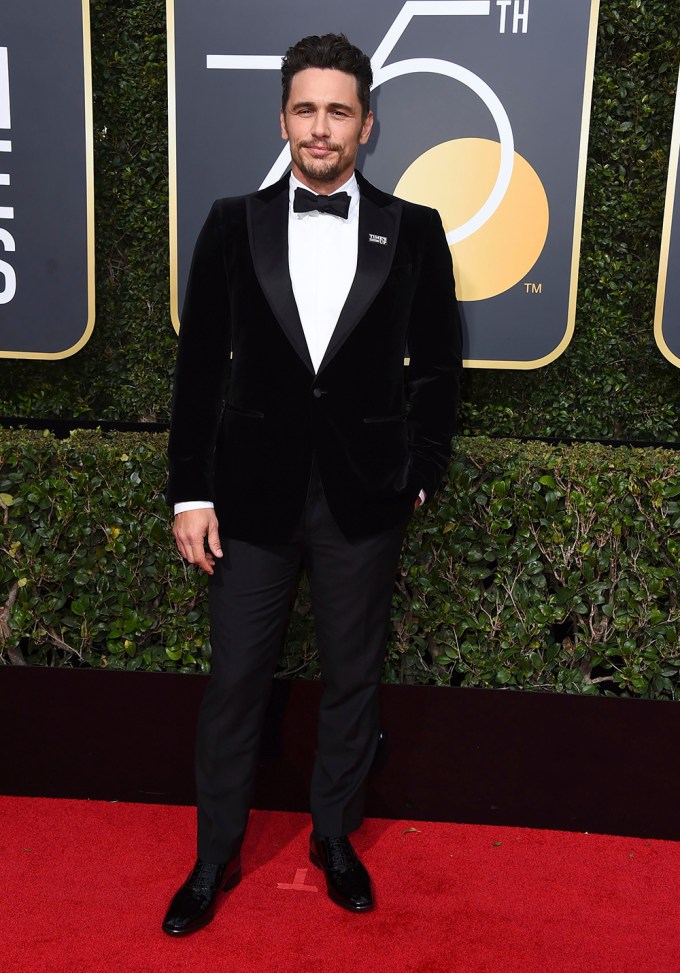 James Franco at the 75th Annual Golden Globe Awards
