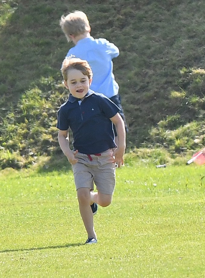 Prince George running