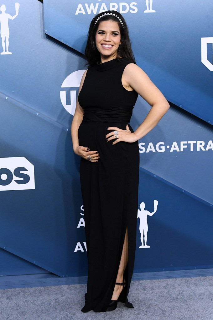 Celebrities Showing Baby Bumps On Red Carpet