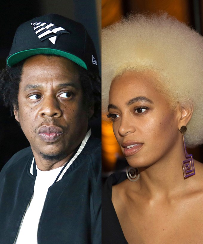 Jay-Z & Solange Knowles
