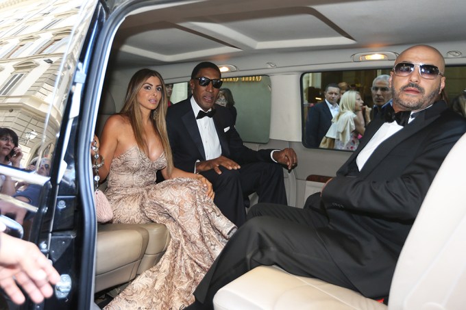 Guests arrive in Florence for Kim Kardashian and Kanye West’s wedding