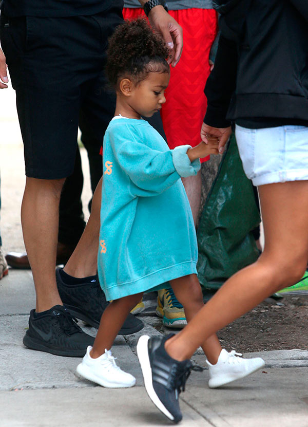 North West With A Nanny