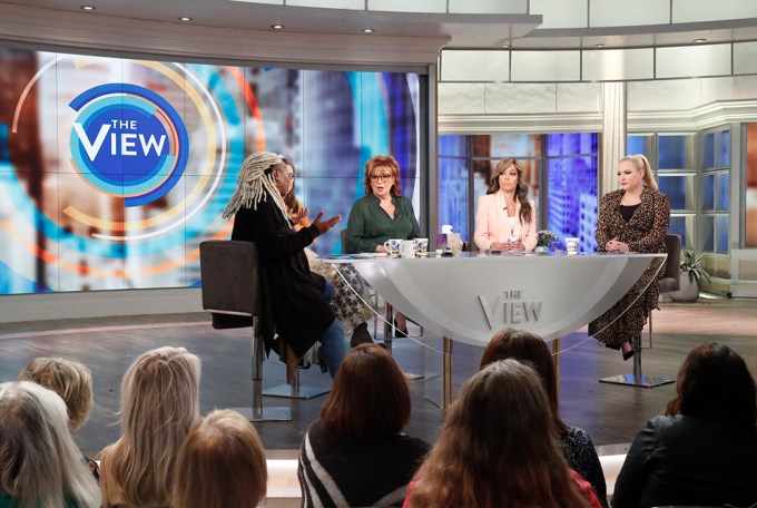 The women of ‘The View’ having a conversation