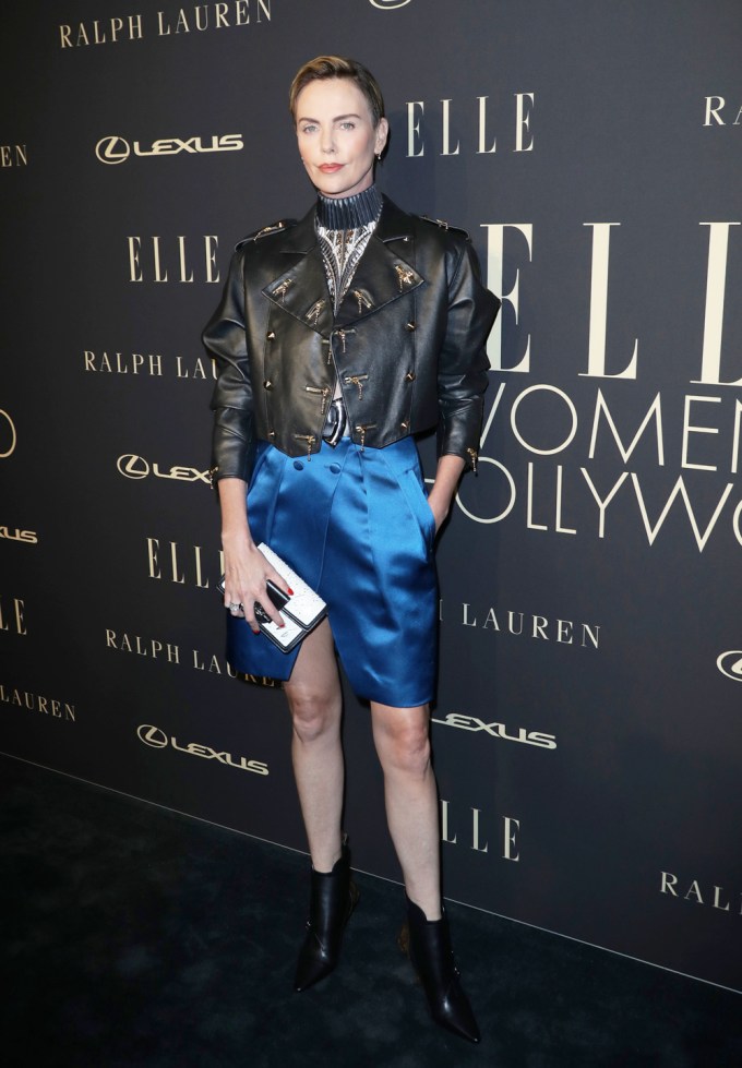 Charlize Theron at the Elle Women in Hollywood event