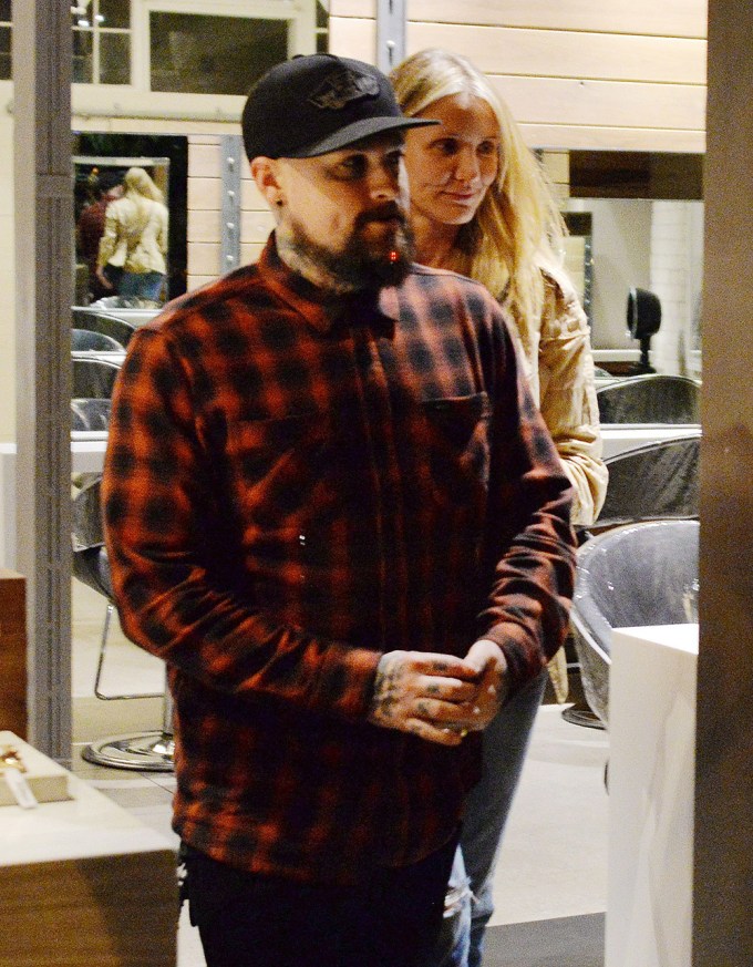 Cameron Diaz and Benji Madden Out & About