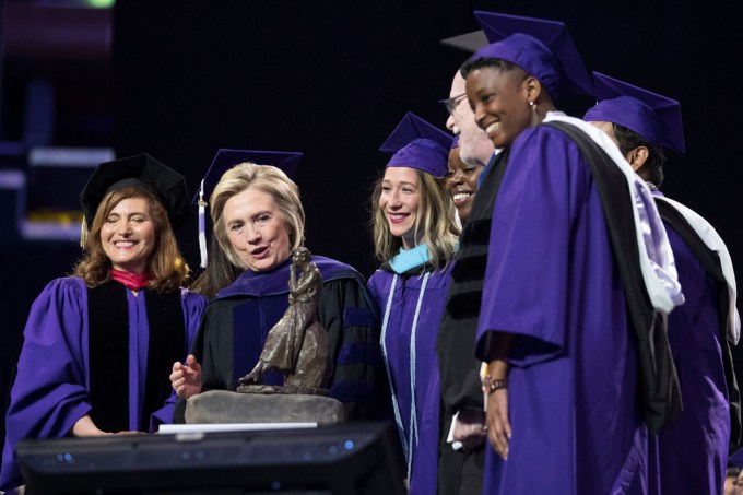 Hillary Clinton at 2019 Hunter College Commencement
