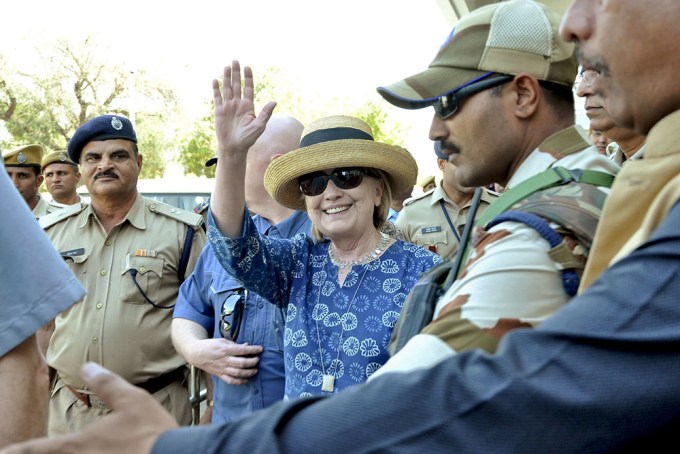 Hillary Clinton in Jodhpur