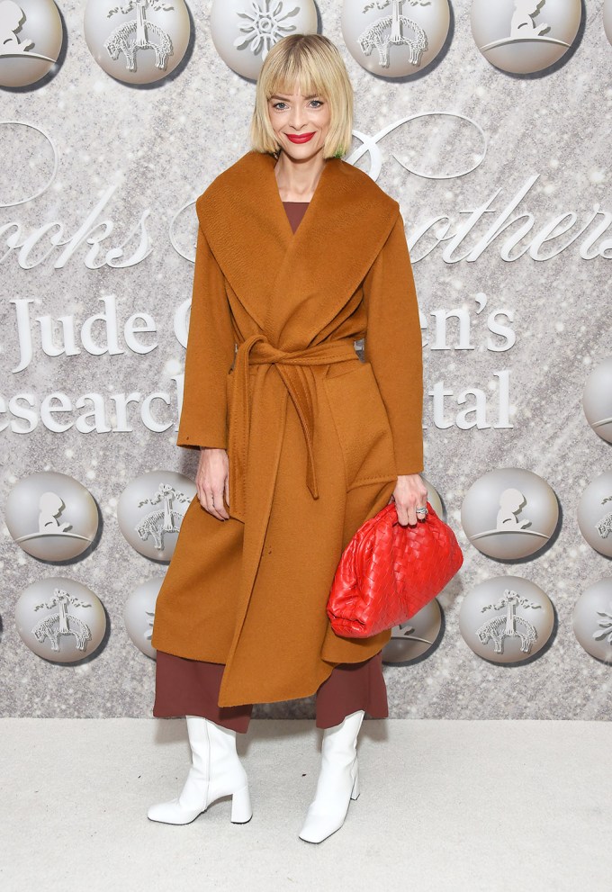 Jaime King attends the Brooks Brothers Holiday Party.