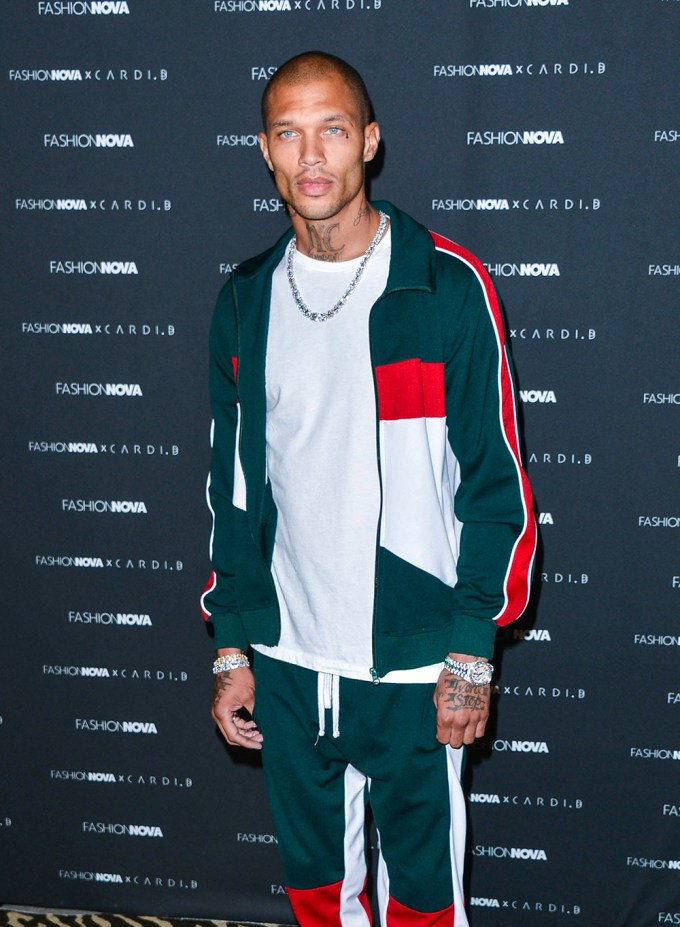 Jeremy Meeks at the Fashion Nova x Cardi B Collection Launch Event